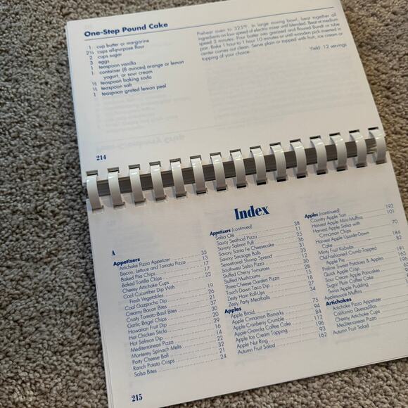 The Pampered Chef Recipes from the Heart Cookbook Spiral Bound 1997 - Picture 8 of 9